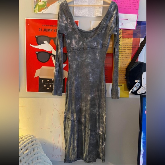 Free People Ribbed Scooped Neck Maxi Dress - Picture 2 of 3